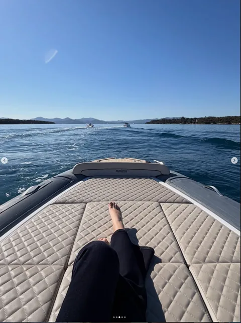 Client memory 17 aboard our yacht in Mykonos