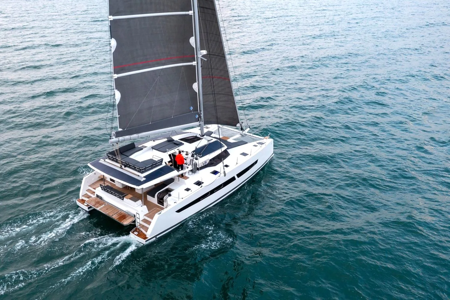 CATAMARAN AURA 51 - photo 1 yacht charter Mykonos