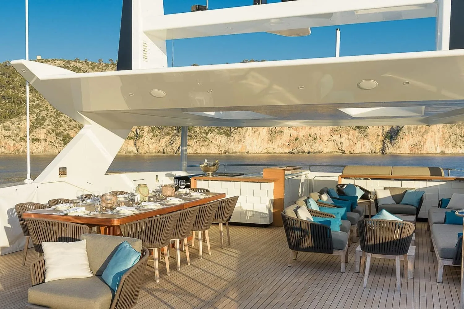MR T - photo 7 yacht charter Mykonos