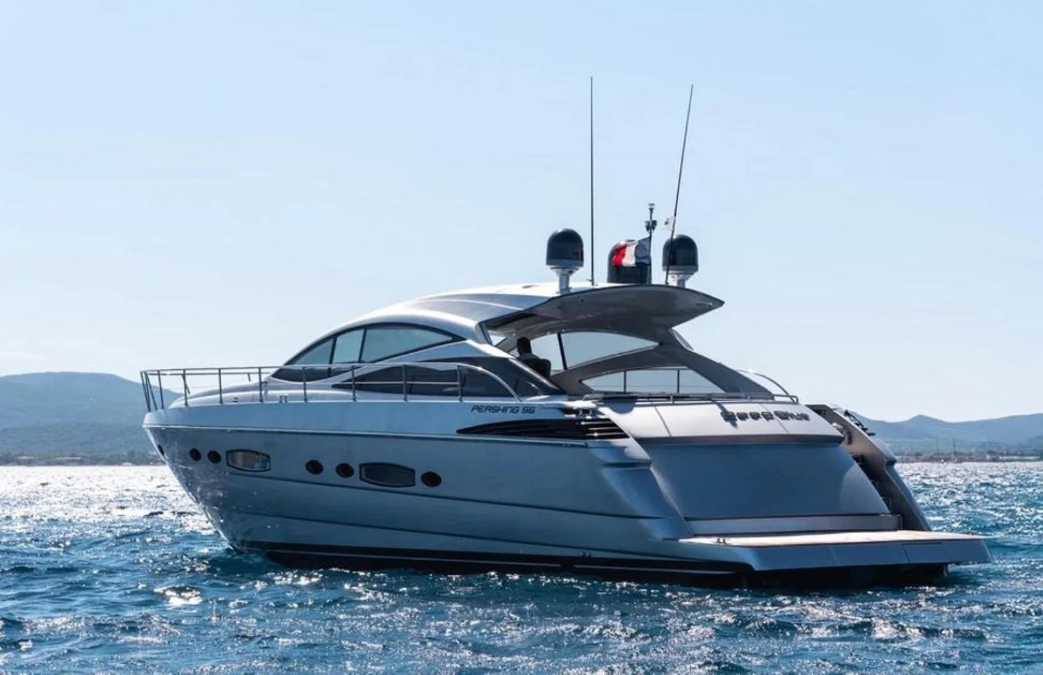 Pershing 56 - photo 3 yacht charter Mykonos
