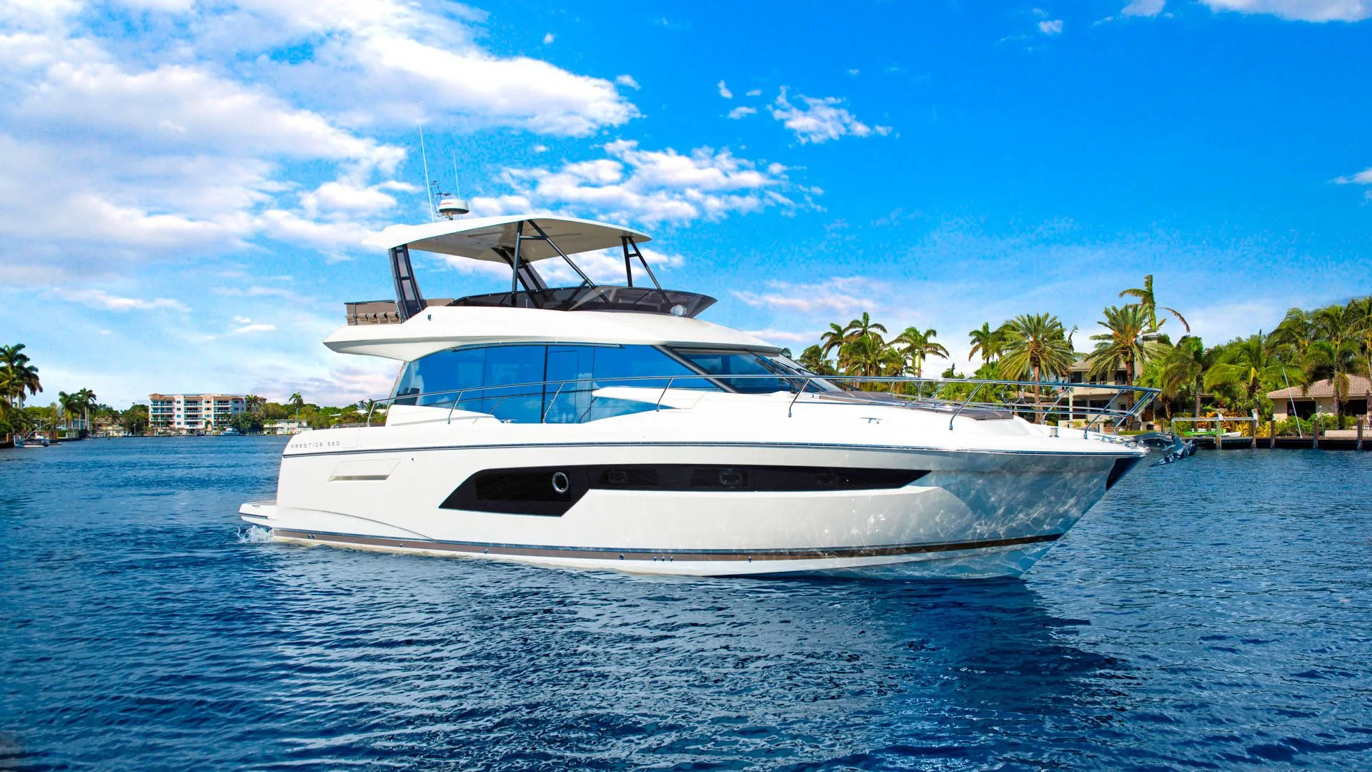 Prestige 520 Fly - photo 3 yacht charter Mykonos
